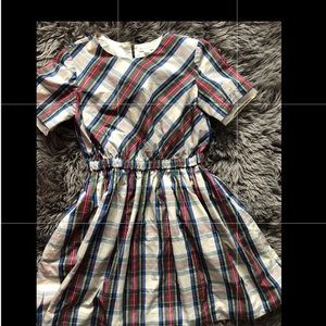 Crewcuts plaid girls stunning dress